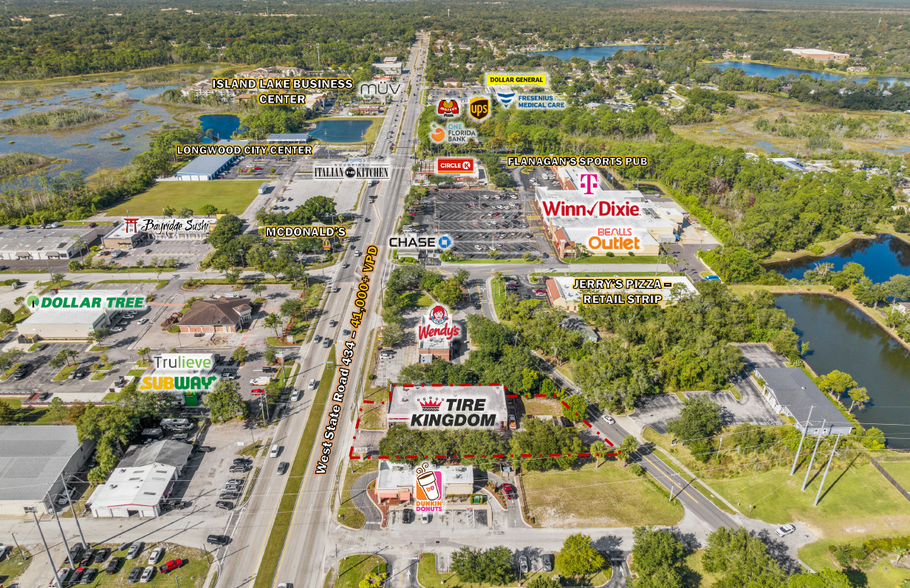 805 W State Road 434, Longwood, FL en venta - Vista aérea - Imagen 3 de 4