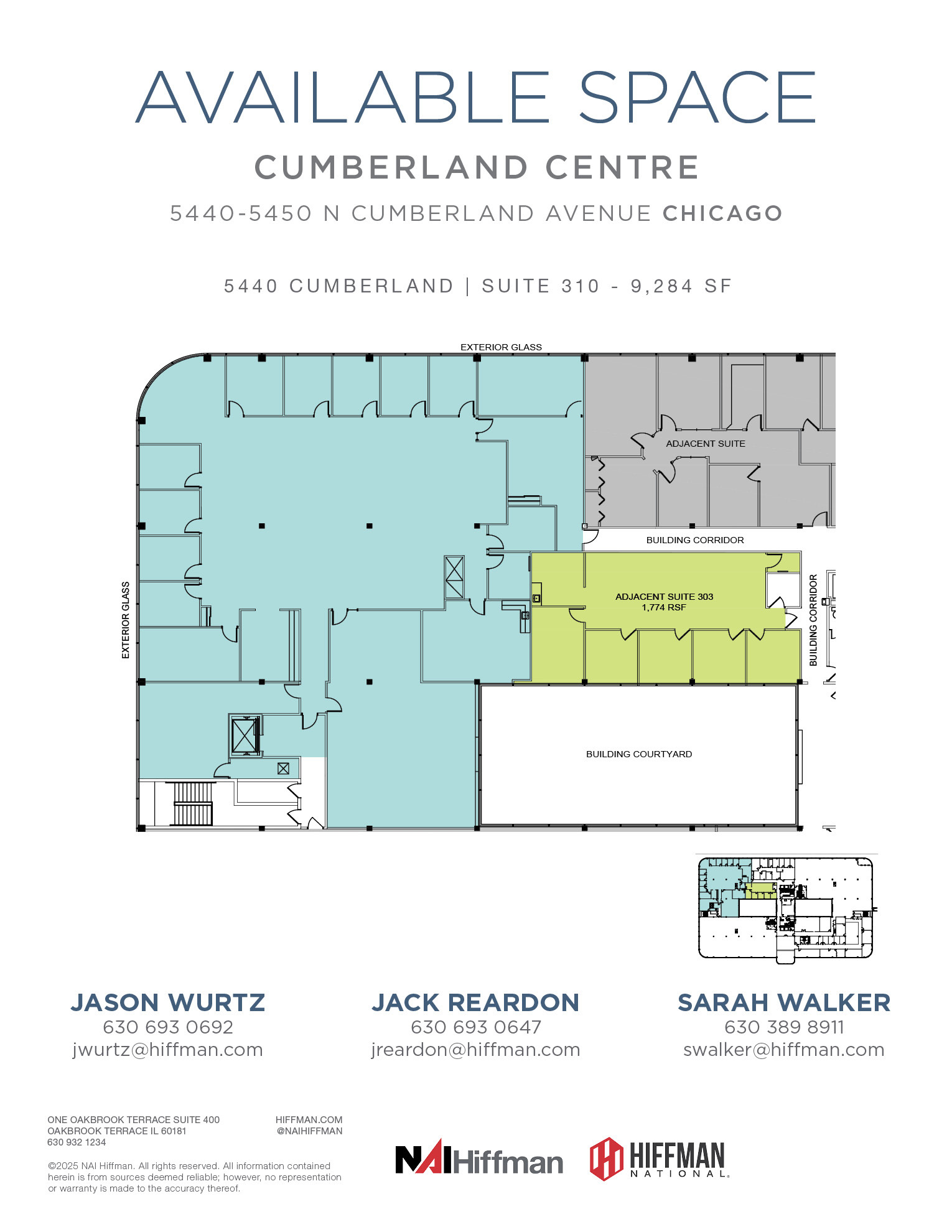 5440 N Cumberland Ave, Chicago, IL en alquiler Plano de la planta- Imagen 1 de 1