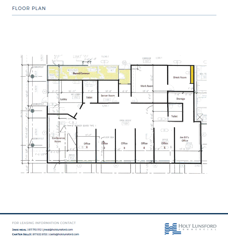 4775 North Fwy, Fort Worth, TX en alquiler Plano de la planta- Imagen 1 de 1