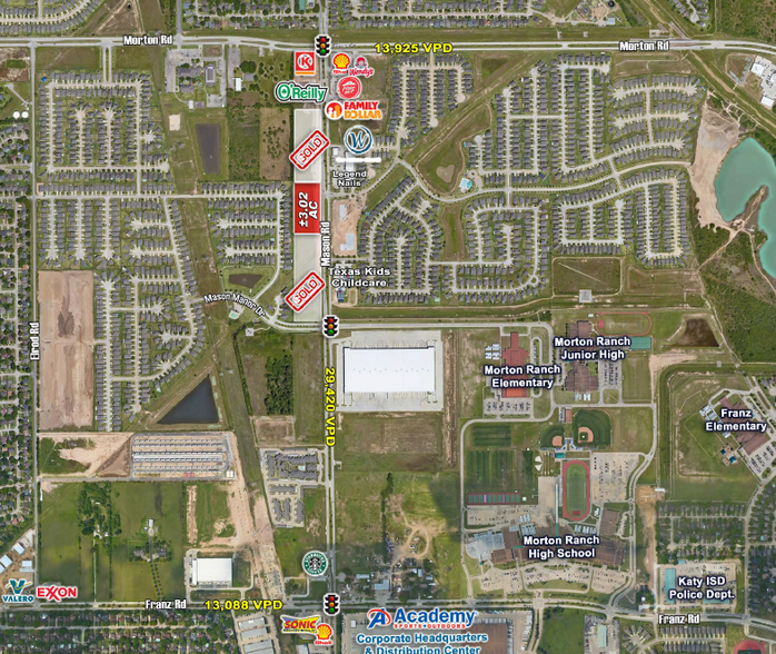 N Mason Rd & Mason Manor Dr, Park Row, TX en venta - Foto del edificio - Imagen 1 de 2