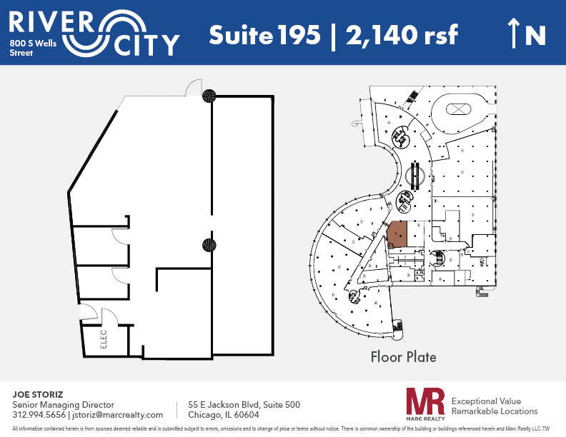 800 S Wells St, Chicago, IL en alquiler Plano de la planta- Imagen 1 de 1