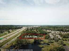 3455 S Hastings Way, Eau Claire, WI - vista aérea  vista de mapa