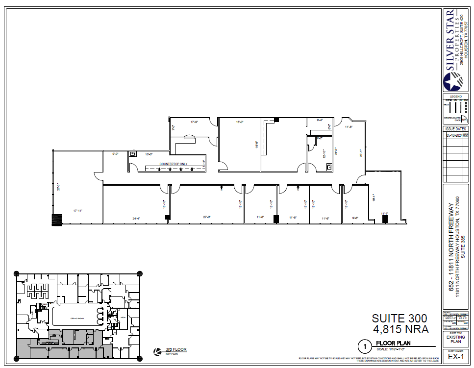 11811 North Fwy, Houston, TX en alquiler Plano de la planta- Imagen 1 de 1