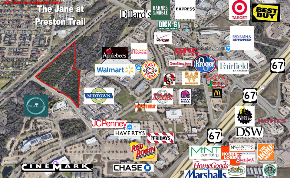 600-700 N Cedar Hill Rd, Cedar Hill, TX en venta - Foto del edificio - Imagen 1 de 5