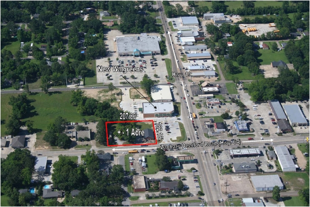 5037 Main St, Zachary, LA en alquiler - Vista aérea - Imagen 3 de 3