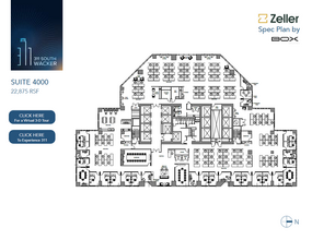 311 S Wacker Dr, Chicago, IL en alquiler Plano de la planta- Imagen 2 de 3