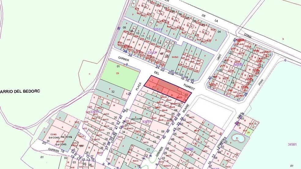 Edificio residencial en Piera, Barcelona en venta - Plano de solar - Imagen 2 de 7