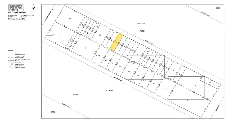 42 W 56th St, New York, NY en alquiler - Plano de solar - Imagen 3 de 3