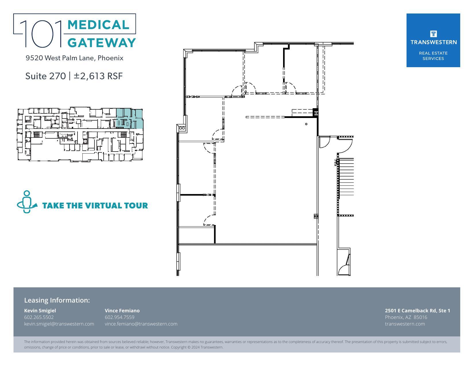 9520 W Palm Ln, Phoenix, AZ en alquiler Plano de la planta- Imagen 1 de 1