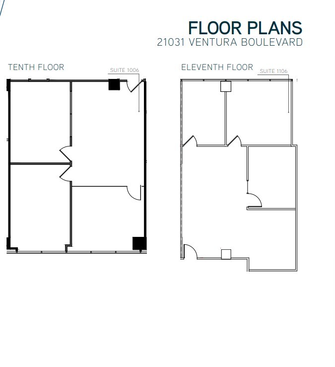 21021 Ventura Blvd, Woodland Hills, CA en alquiler Plano de la planta- Imagen 1 de 1