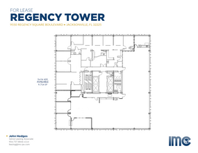 9550 Regency Square Blvd, Jacksonville, FL en alquiler Plano de la planta- Imagen 1 de 1