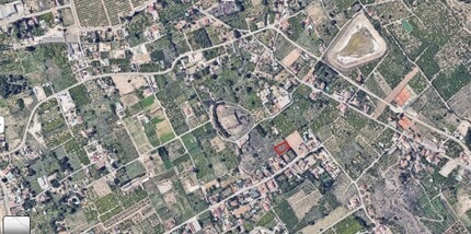 Murcia - Aérea  vista de mapa