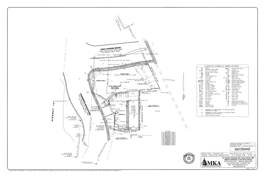 5050 Commerce Blvd, Rohnert Park, CA en venta - Plano del sitio - Imagen 2 de 5