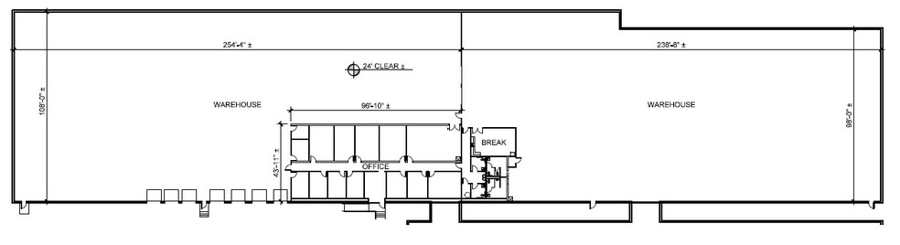 200 Monroe Ave, Frederick, MD en alquiler - Plano de la planta - Imagen 2 de 2