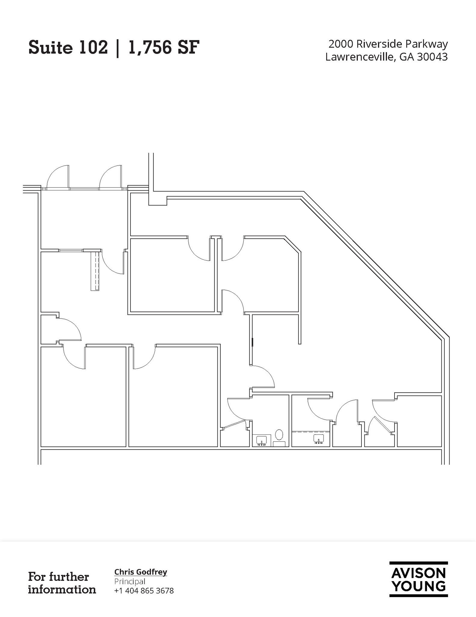 2000 Riverside Pky, Lawrenceville, GA en alquiler Plano de la planta- Imagen 1 de 1