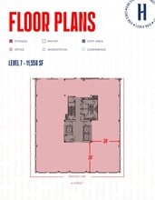 701 7th St NW, Washington, DC en alquiler Plano de la planta- Imagen 1 de 1