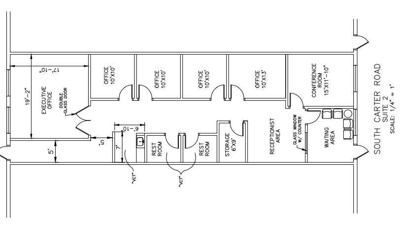 665 S Carter Rd, Smyrna, DE en alquiler Plano de la planta- Imagen 1 de 4