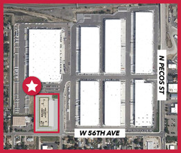 1762 W 56th Ave, Denver, CO - VISTA AÉREA  vista de mapa