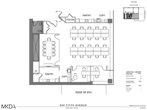 650 Fifth Ave, New York, NY en alquiler Plano de la planta- Imagen 1 de 1