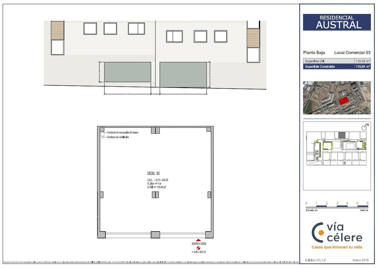 Célere Austral. Calle Unicornio, Móstoles, MAD 28938 -  -  - Plano de la planta - Image 1 of 1