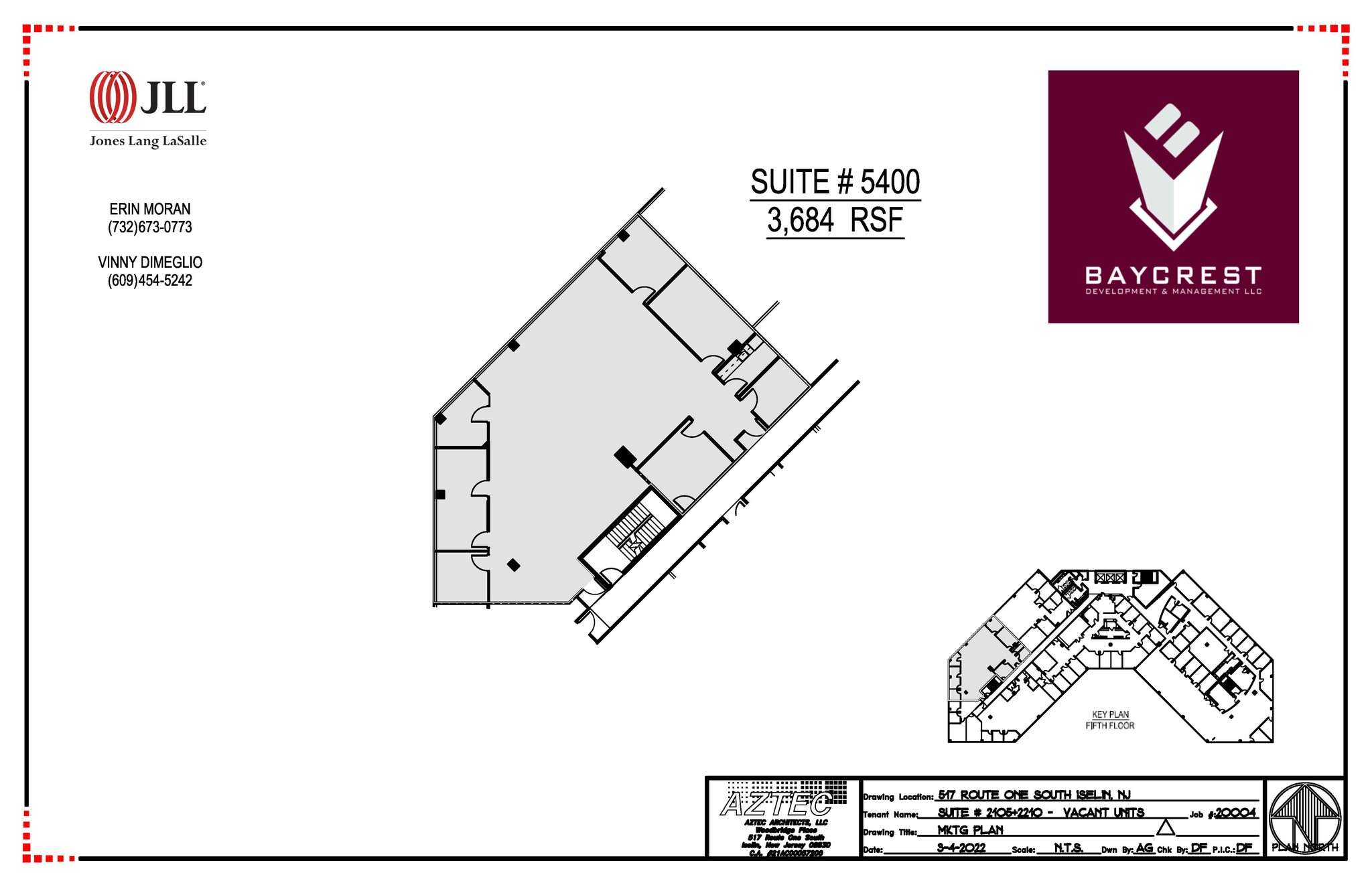 517 Route One South, Iselin, NJ en alquiler Plano de la planta- Imagen 1 de 1