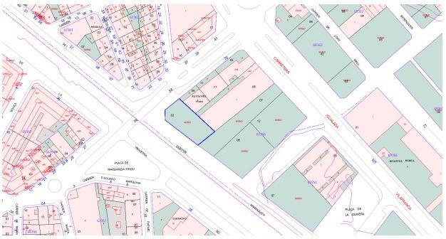 Terreno en Vilanova del Camí, Barcelona en venta - Plano de solar - Imagen 3 de 3