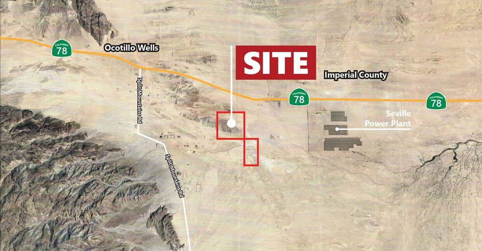 South Highway 78 & West Highway 86, Borrego Springs, CA en venta - Foto del edificio - Imagen 2 de 3