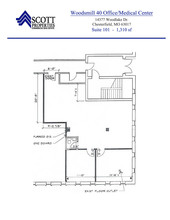 14377 Woodlake Dr, Chesterfield, MO en alquiler Plano de la planta- Imagen 1 de 1