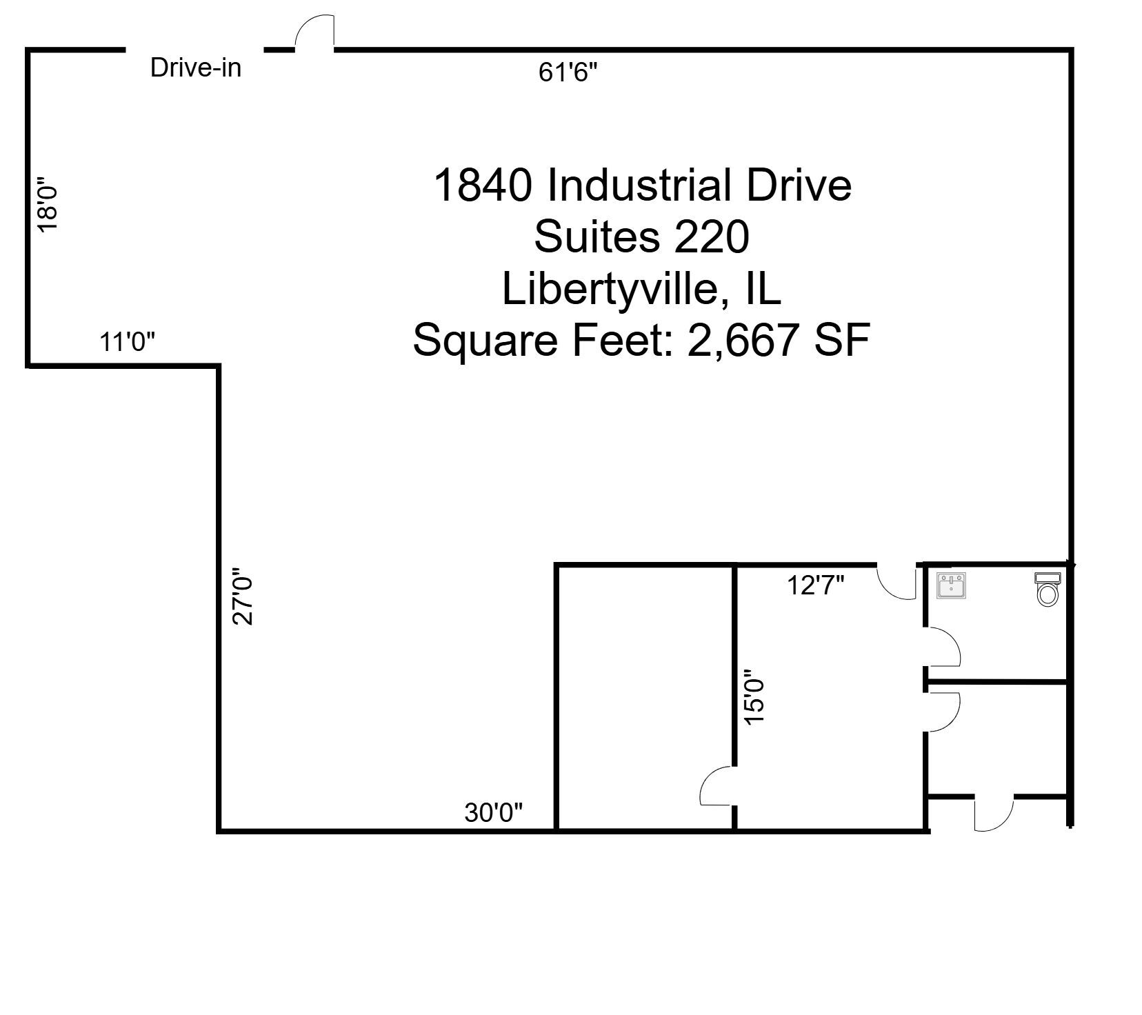 1840 Industrial Dr, Libertyville, IL en alquiler Foto del edificio- Imagen 1 de 1