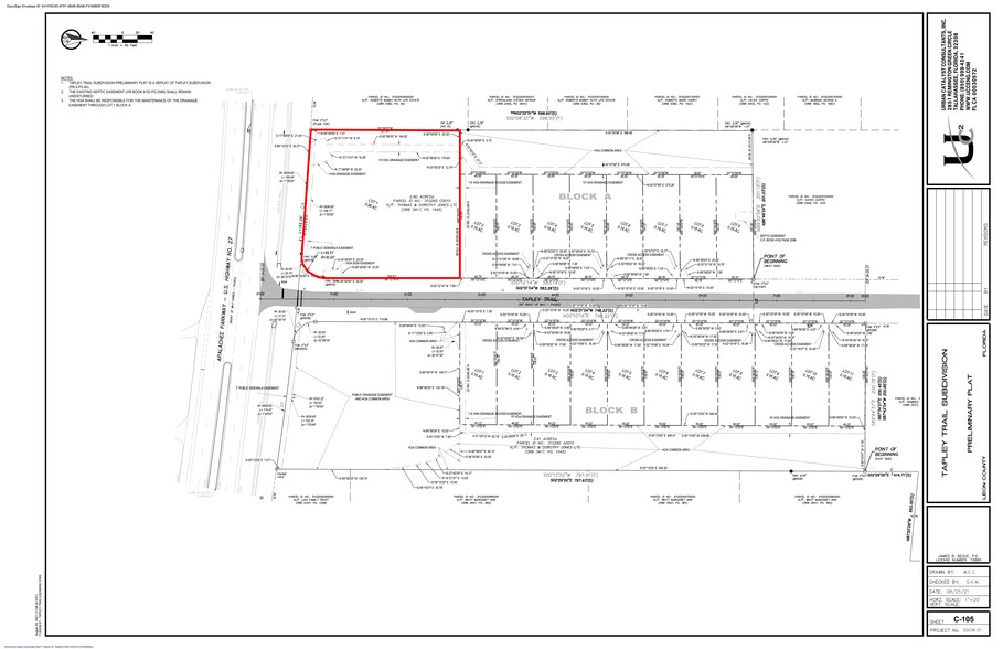 Tapley Trl, Tallahassee, FL en venta - Plano del sitio - Imagen 2 de 2