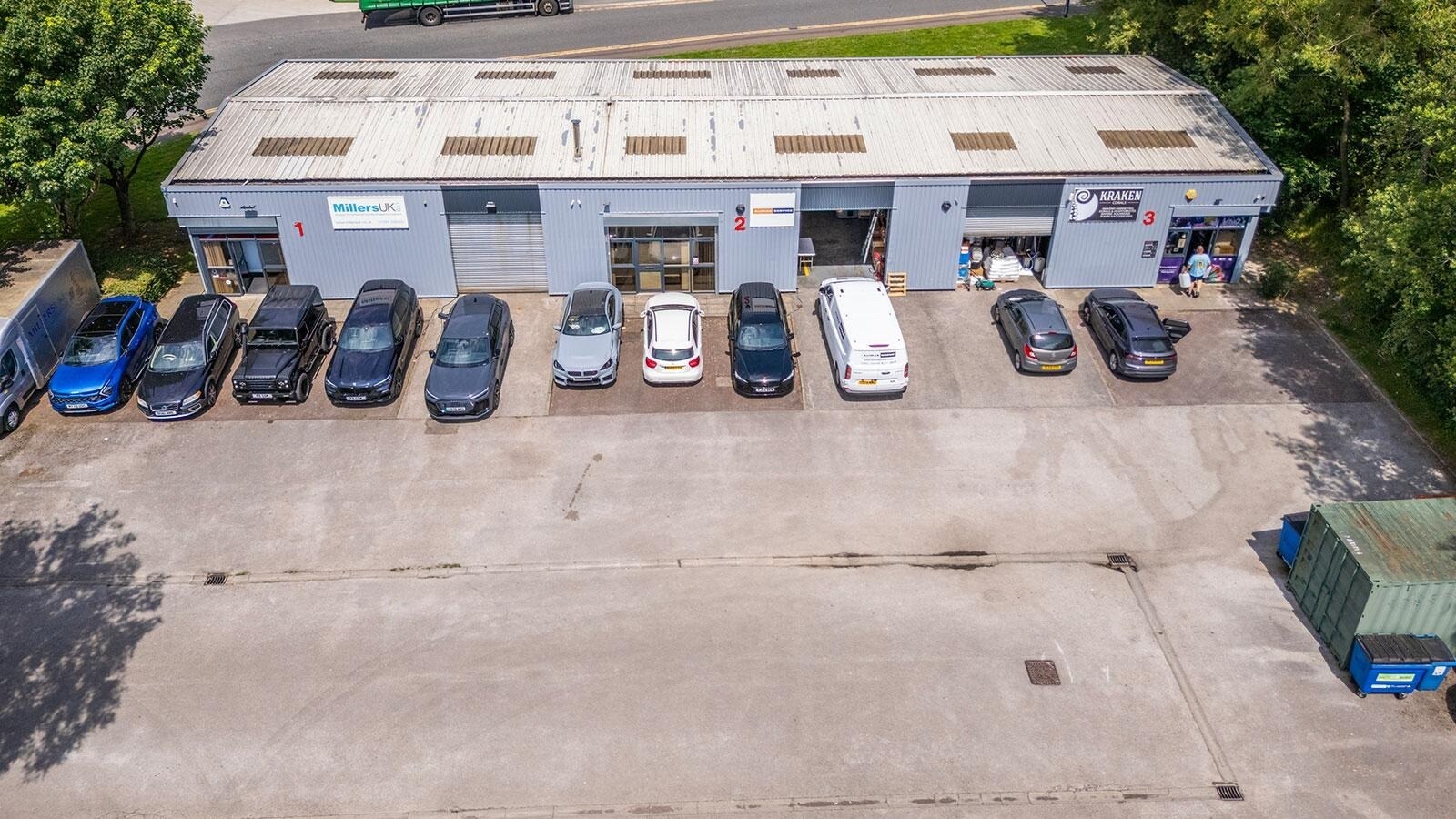 Plot 4, Units 1-7 Cunliffe Court, Petre Rd, Accrington en venta Vista aérea- Imagen 1 de 7