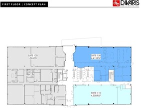 1301 Executive Blvd, Chesapeake, VA en alquiler Plano de la planta- Imagen 1 de 1