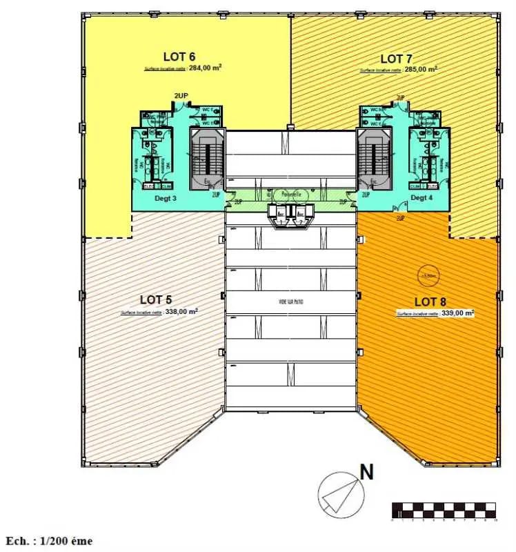21 Avenue Du Québec, Villebon-sur-Yvette en alquiler Plano de la planta- Imagen 1 de 3