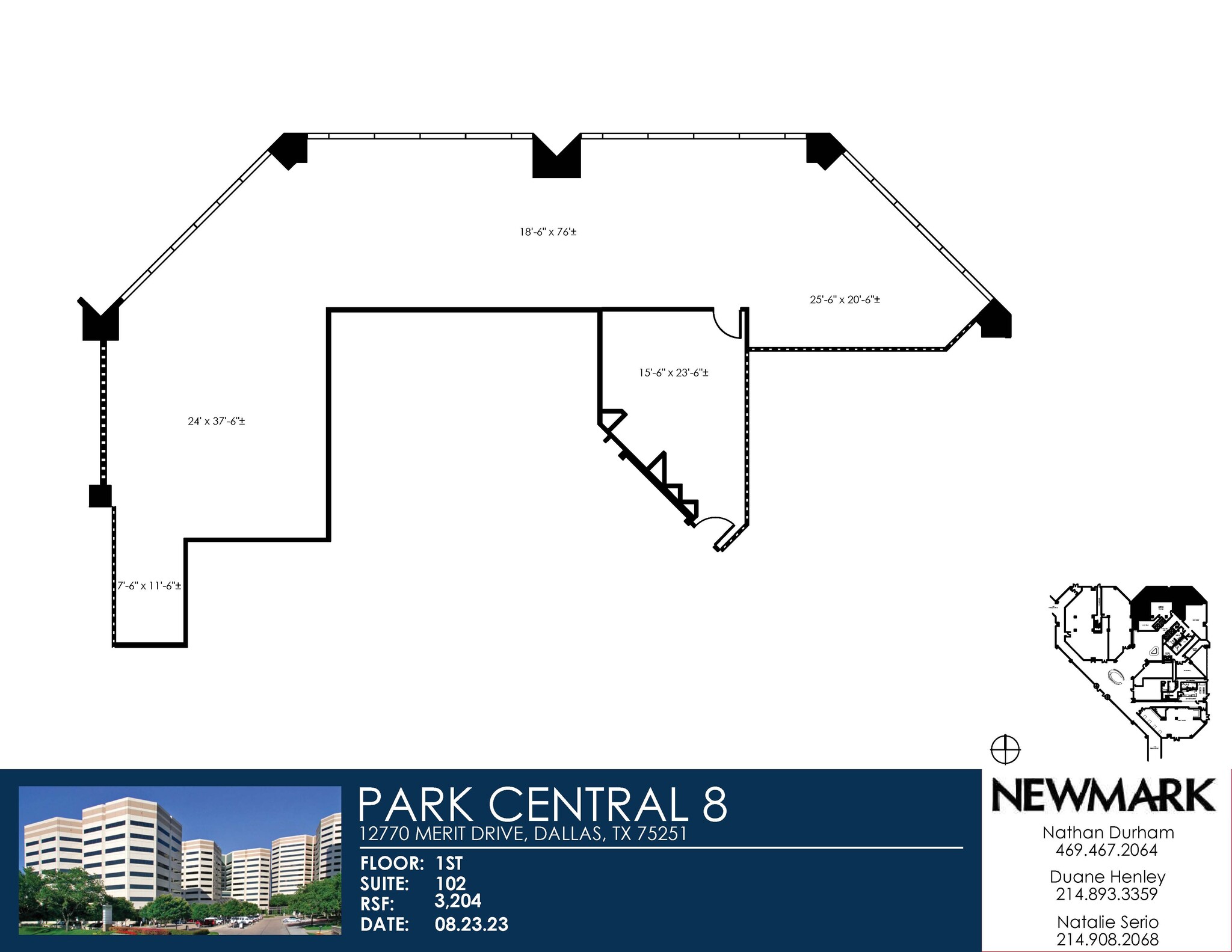 12750 Merit Dr, Dallas, TX en alquiler Plano de la planta- Imagen 1 de 1