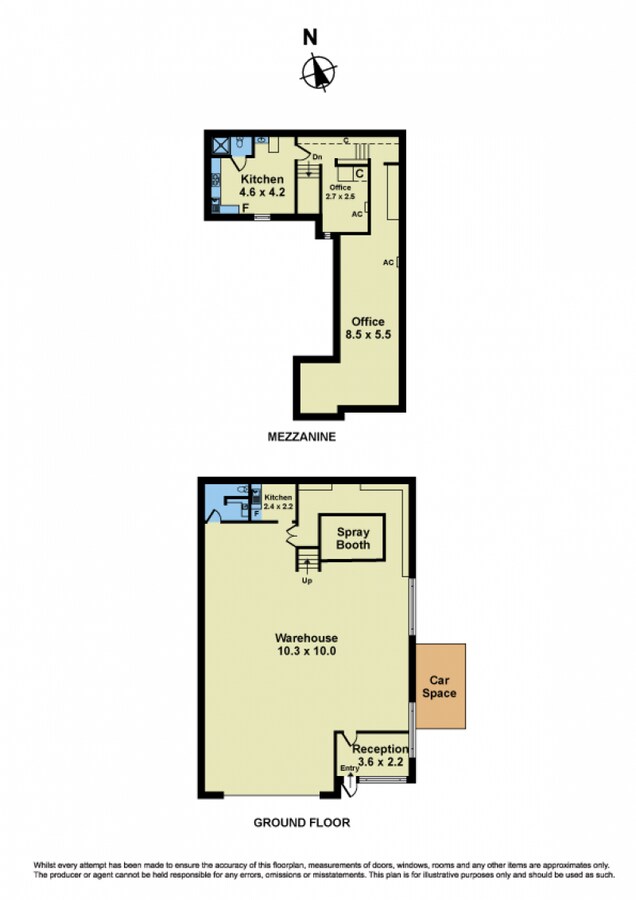 12-20 James Court, Tottenham, VIC 3012 - Unidad 20 -  - Plano de la planta - Image 1 of 1