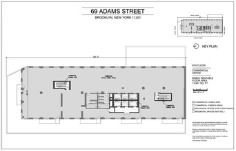 69 Adams St, Brooklyn, NY en alquiler Plano de la planta- Imagen 1 de 8