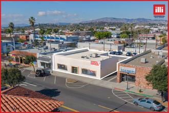 111-113 N Maclay Ave, San Fernando, CA - VISTA AÉREA  vista de mapa - Image1