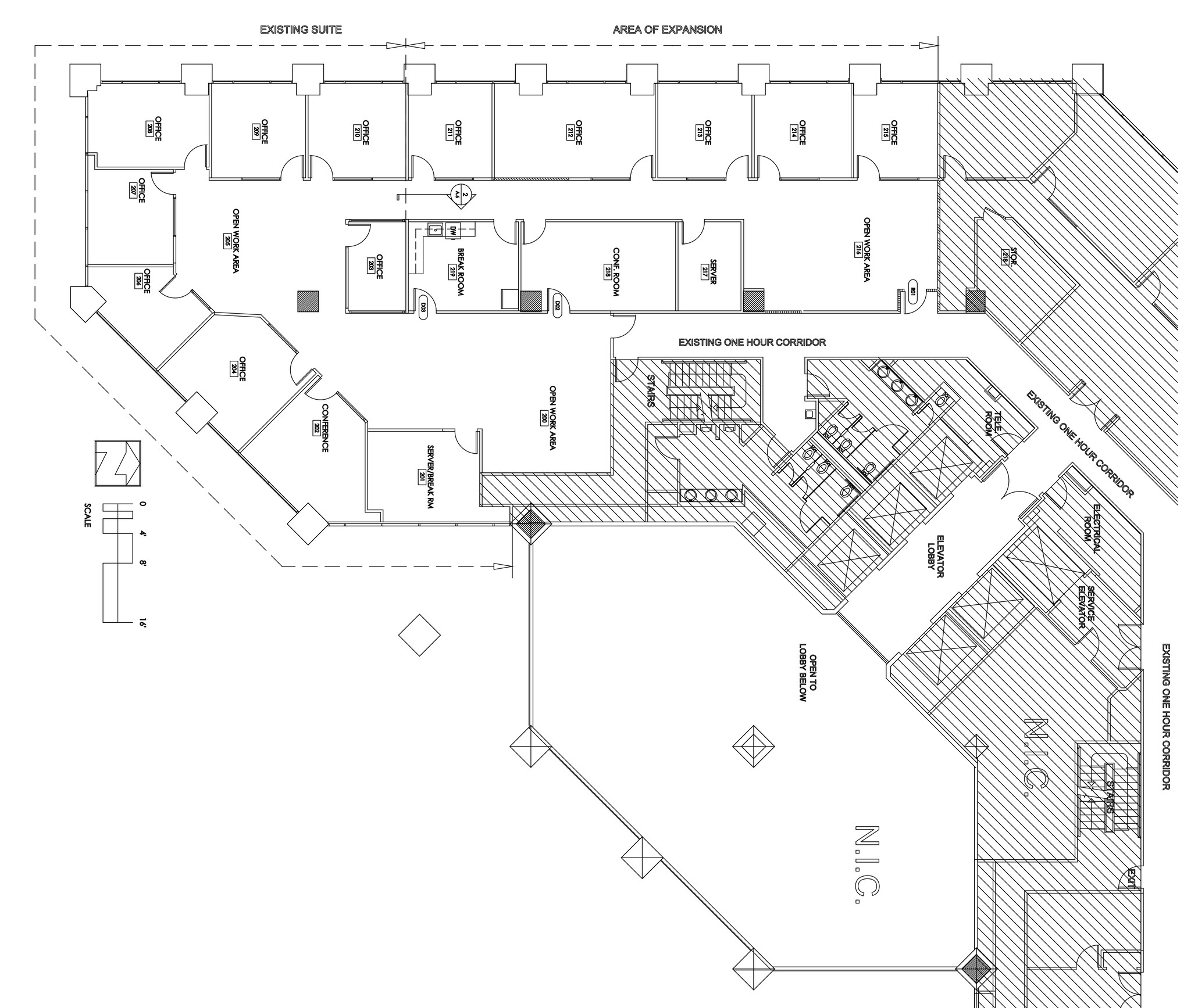 300 N Lake Ave, Pasadena, CA en alquiler Plano de la planta- Imagen 1 de 1