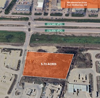 Más detalles de 960 Memorial Dr, Fort McMurray, AB - Terreno en venta