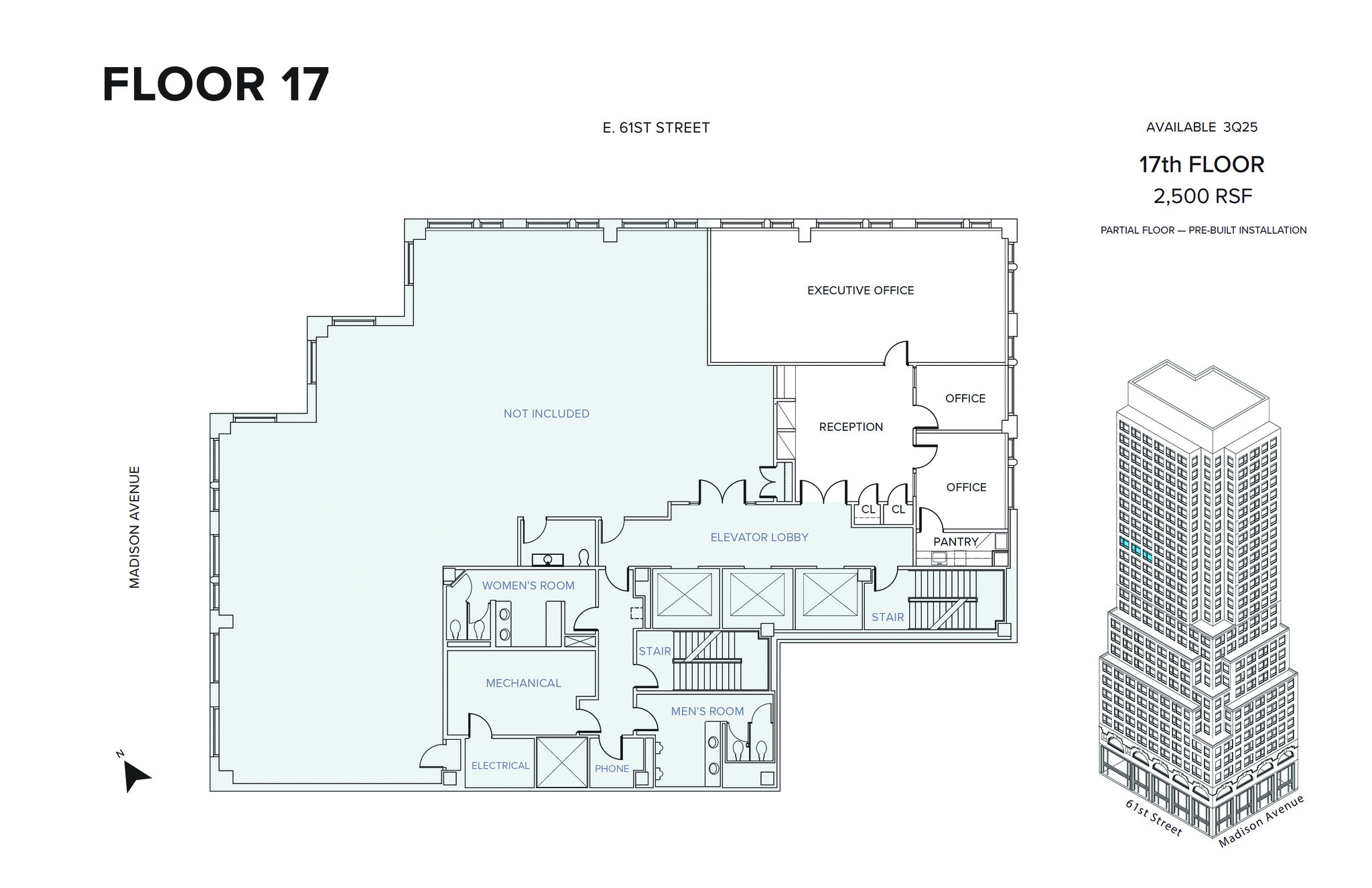 667 Madison Ave, New York, NY en alquiler Plano de la planta- Imagen 1 de 1