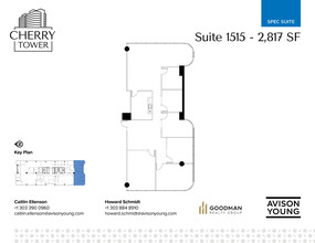 950 S Cherry St, Denver, CO en alquiler Plano de la planta- Imagen 2 de 8