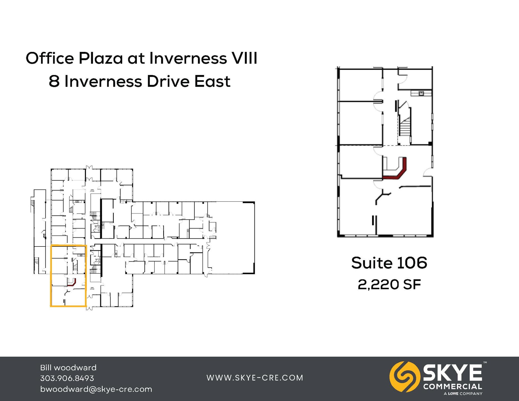 8 Inverness Dr E, Englewood, CO en alquiler Plano de la planta- Imagen 1 de 1