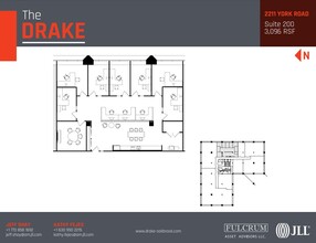 2211-2215 S York Rd, Oak Brook, IL en alquiler Plano de la planta- Imagen 1 de 1