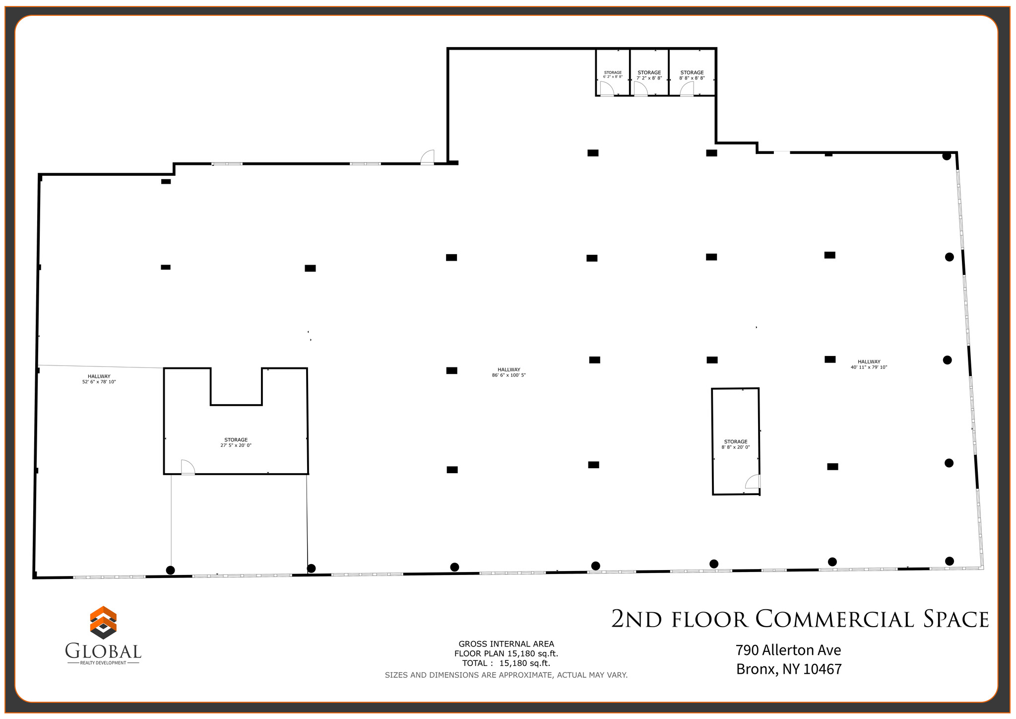 790 Allerton Ave, Bronx, NY en alquiler Plano de la planta- Imagen 1 de 14