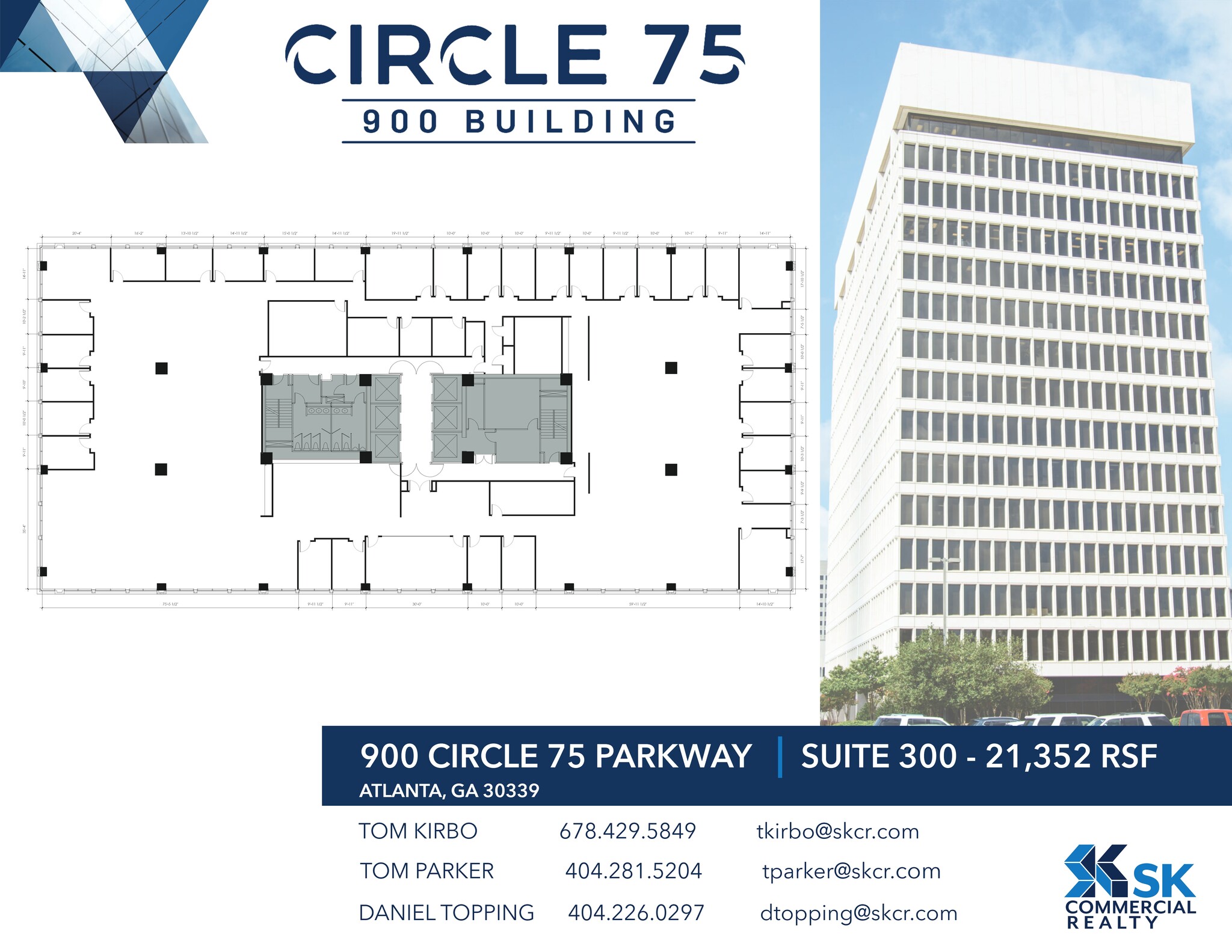 900 Circle 75 Pky SE, Atlanta, GA en alquiler Plano del sitio- Imagen 1 de 1