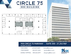 900 Circle 75 Pky SE, Atlanta, GA en alquiler Plano del sitio- Imagen 1 de 1