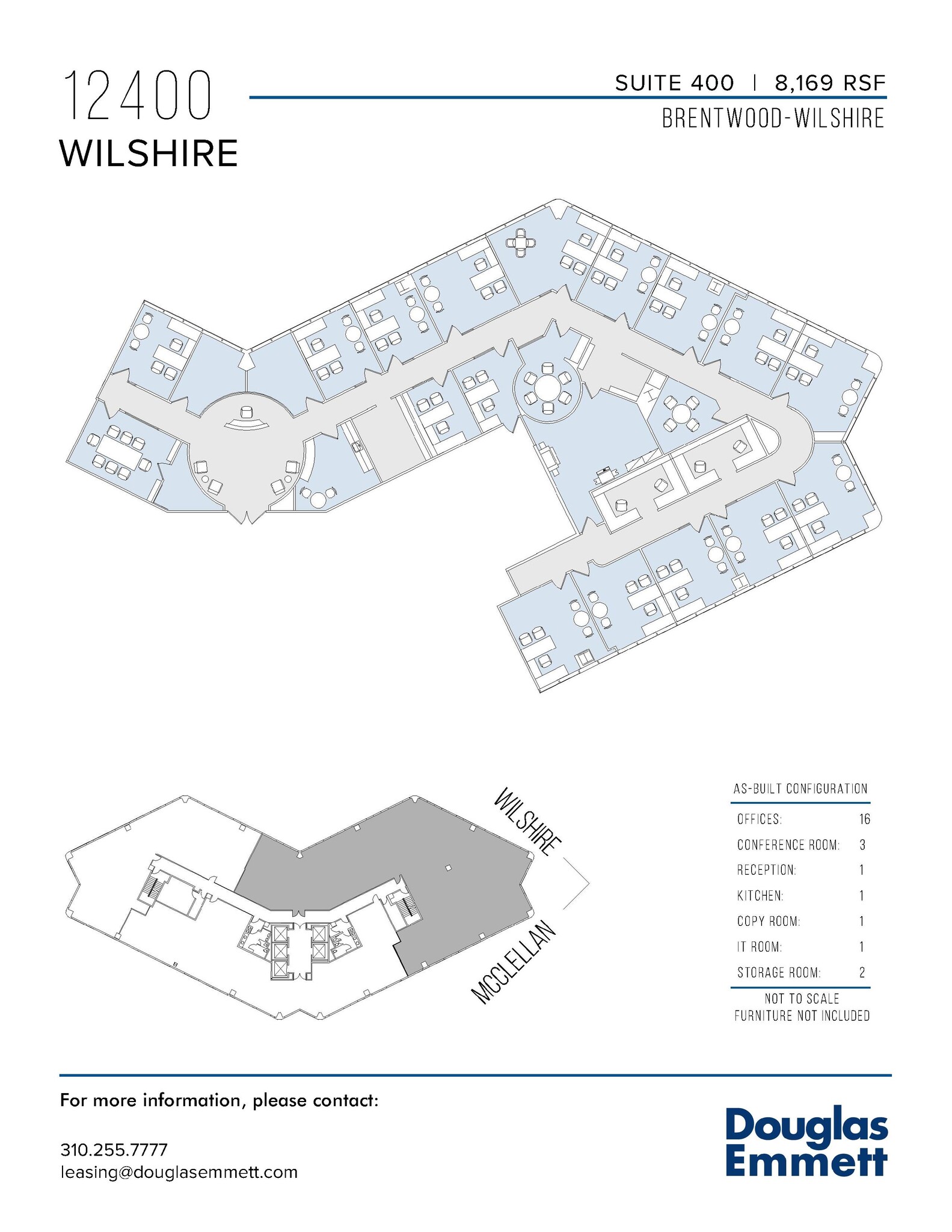 12400 Wilshire Blvd, Los Angeles, CA en alquiler Plano de la planta- Imagen 1 de 1