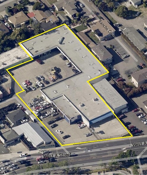 893 W A St, Hayward, CA en venta - Foto del edificio - Imagen 2 de 10