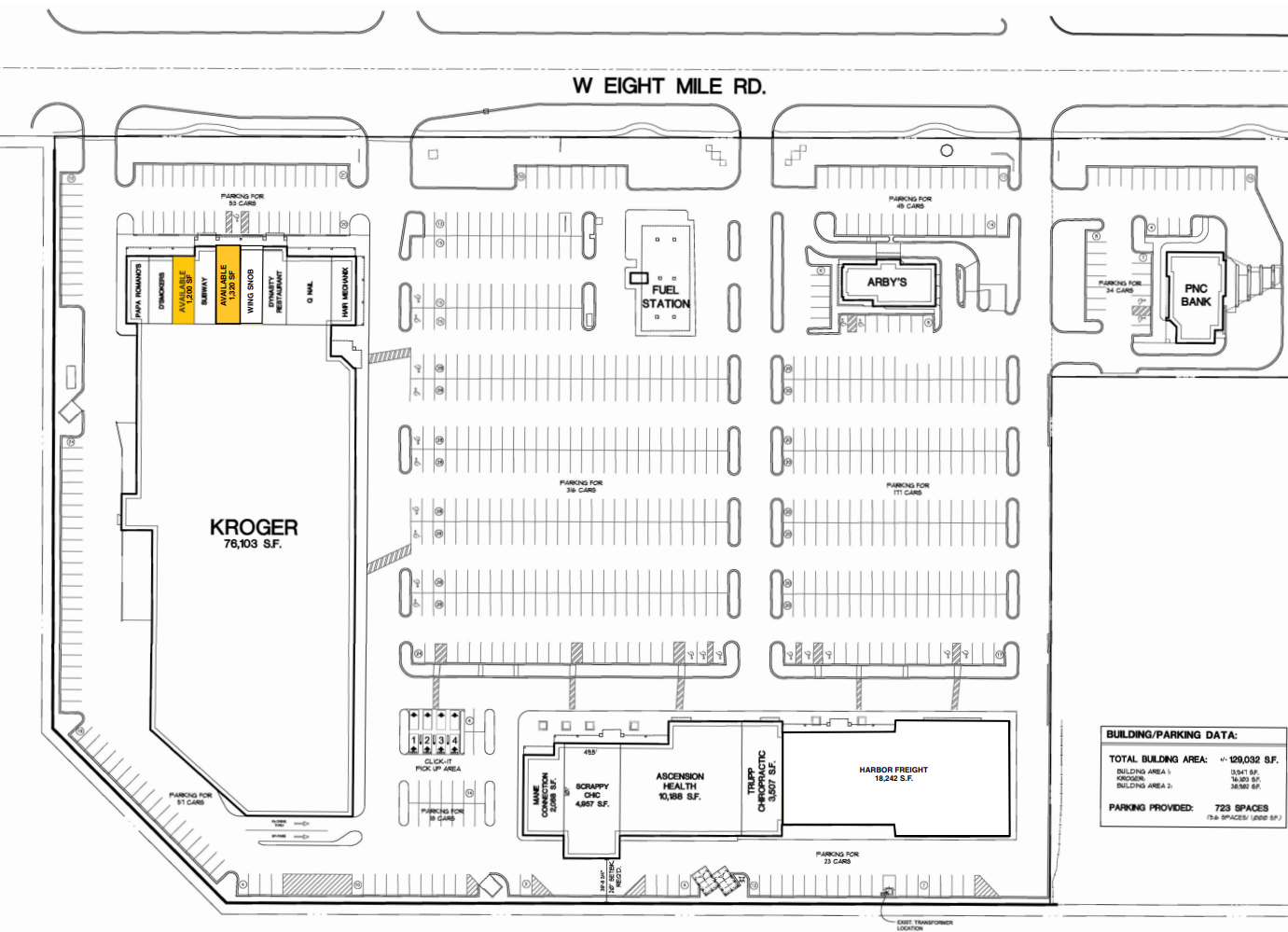 33525 8 Mile Rd, Livonia, MI en alquiler Plano del sitio- Imagen 1 de 1