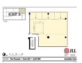 3455 Peachtree Rd NE, Atlanta, GA en alquiler Plano de la planta- Imagen 1 de 2